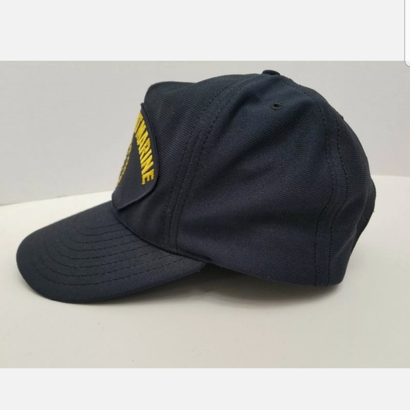 US Merchant Marine US Navy Ship Hat Snapback Hat - Picture 2 of 8